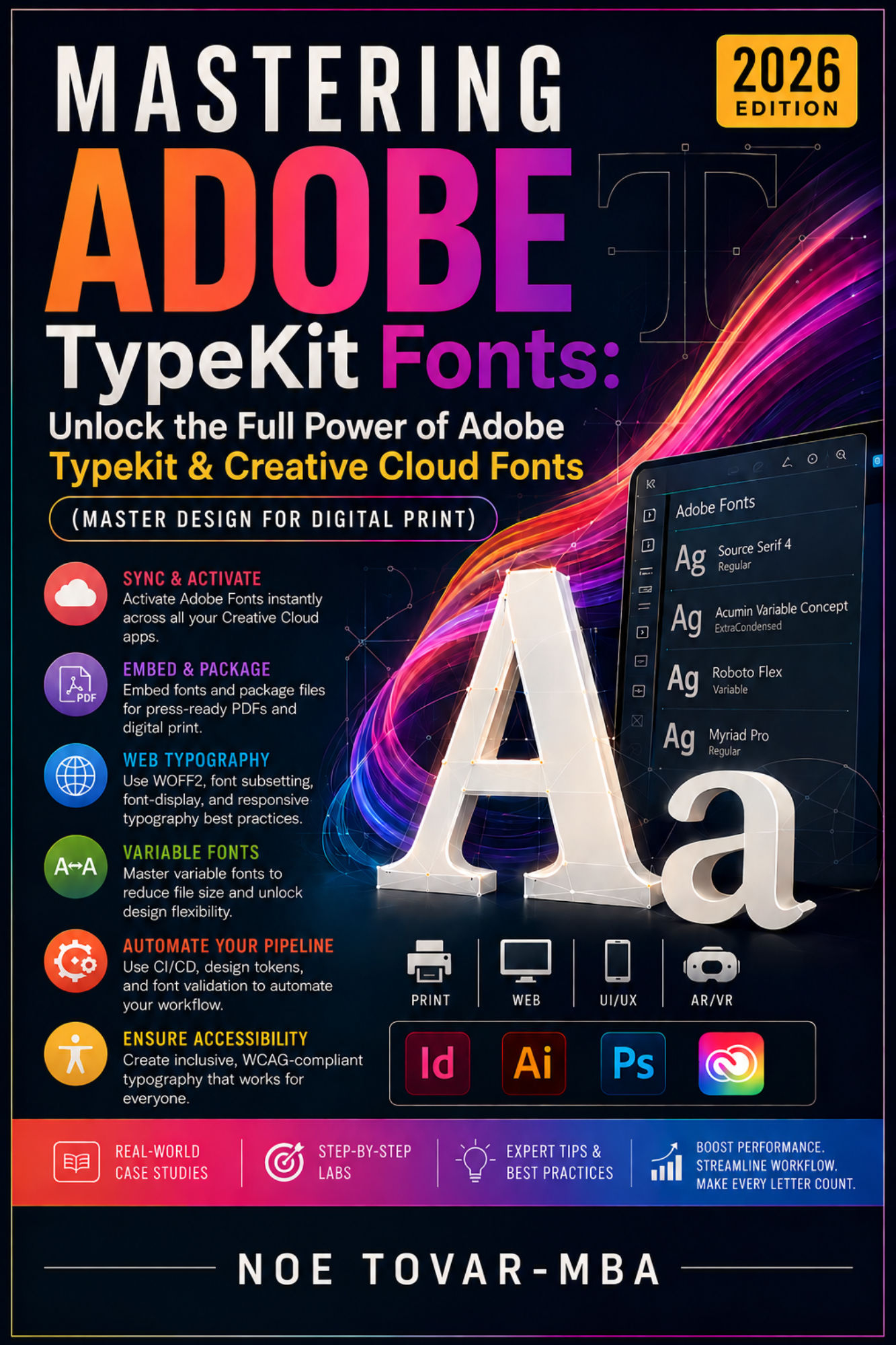 Mastering Adobe TypeKit Fonts book cover